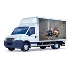 Energy Saving Truck Mounted Led Screen , P3.91 P4.81 Mobile Truck LED Display